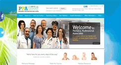 Desktop Screenshot of pediatricprofessionalassociates.com